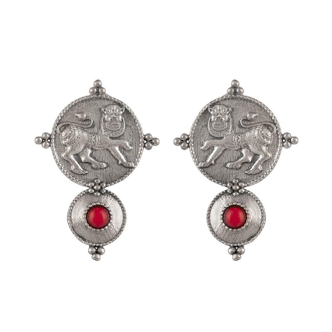 kadamba silver earrings by moha