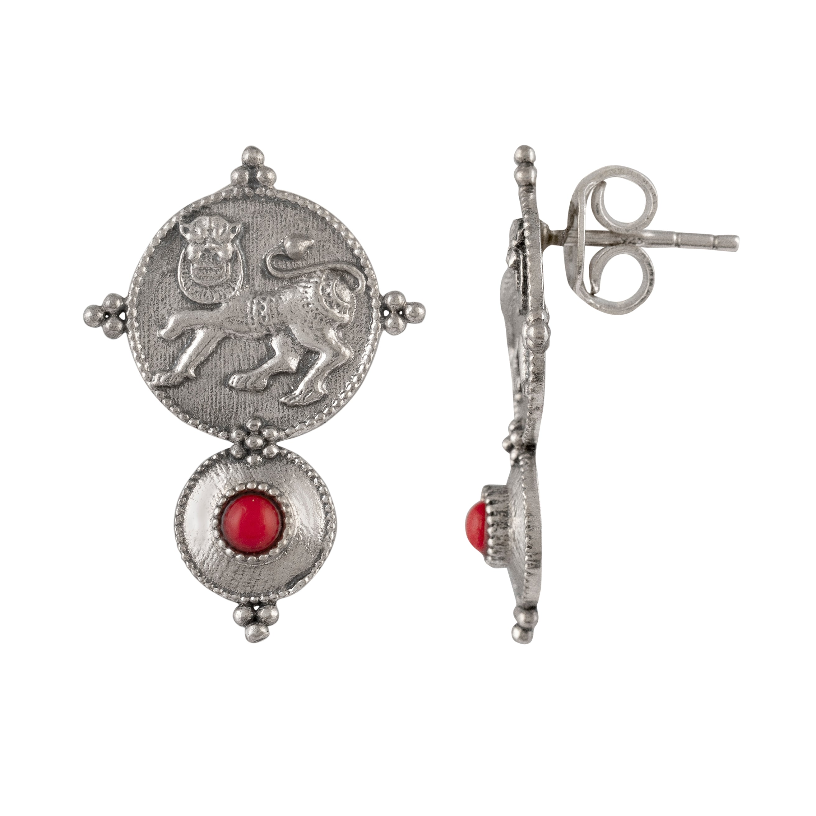 kadamba silver earrings by moha