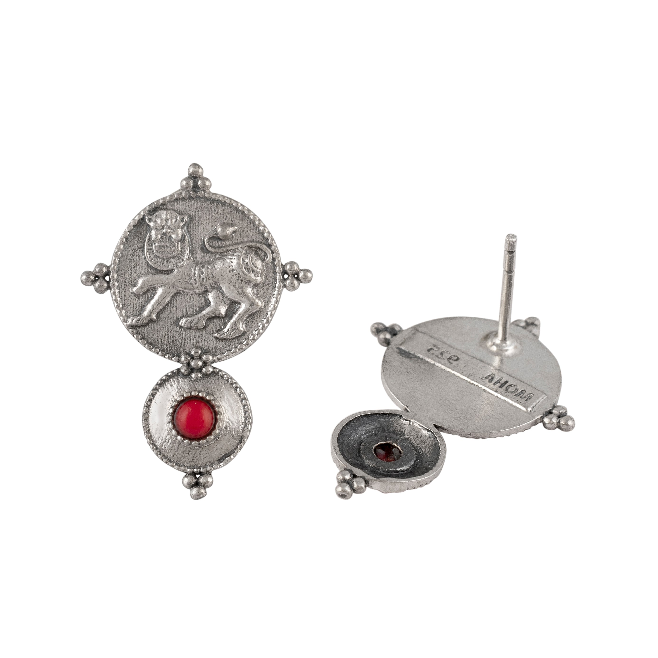 kadamba silver earrings by moha