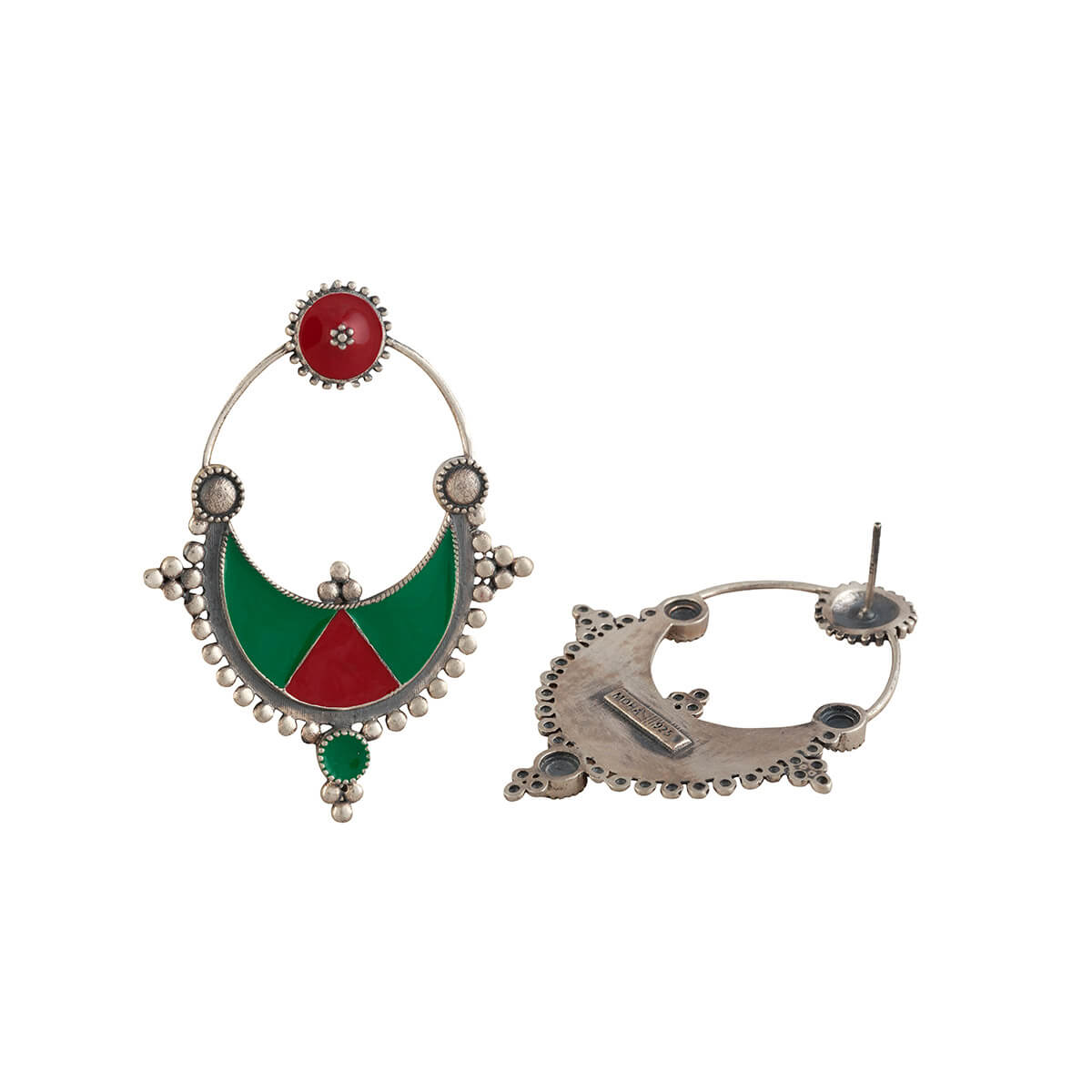 kharwa silver earrings by moha