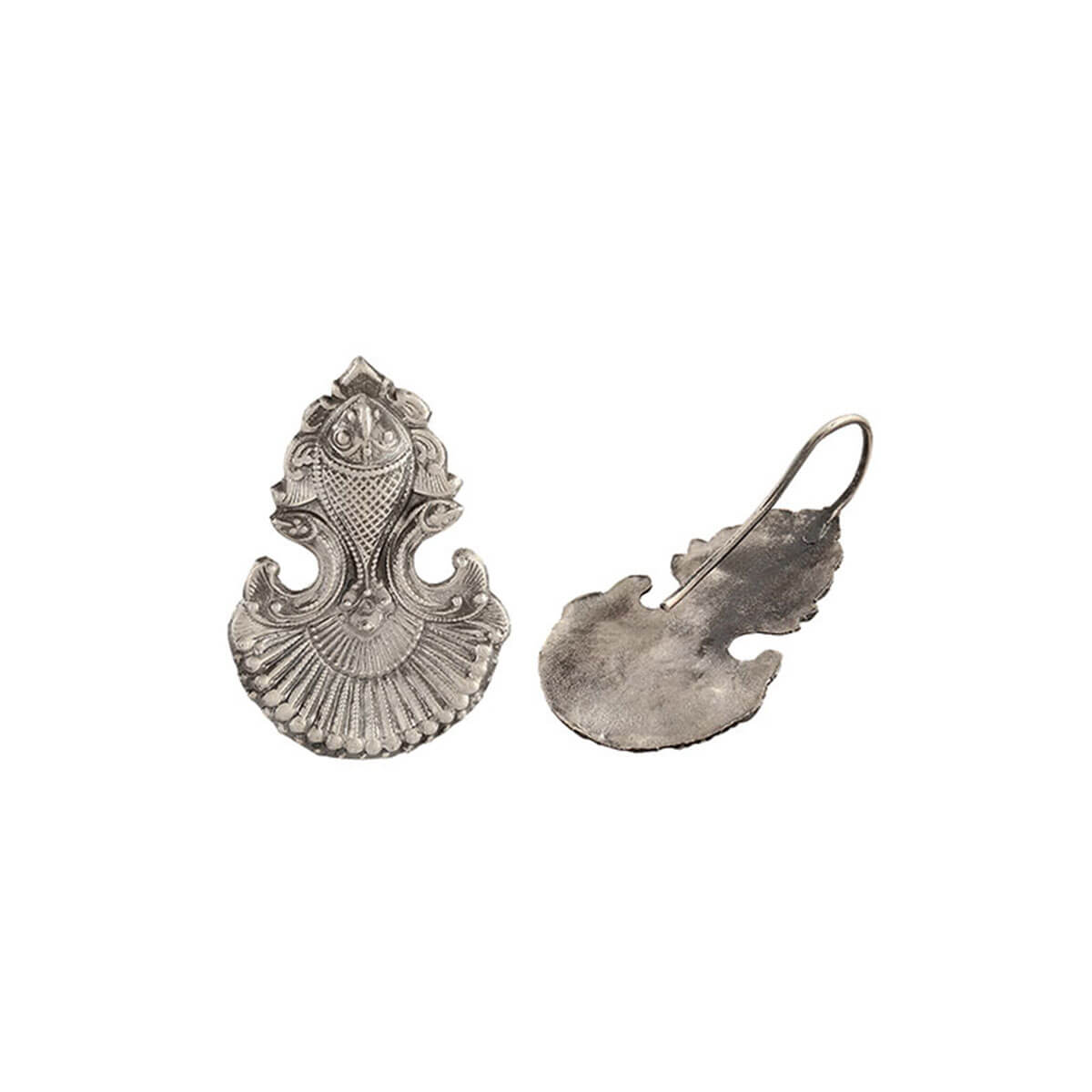 mahi silver earrings dangl