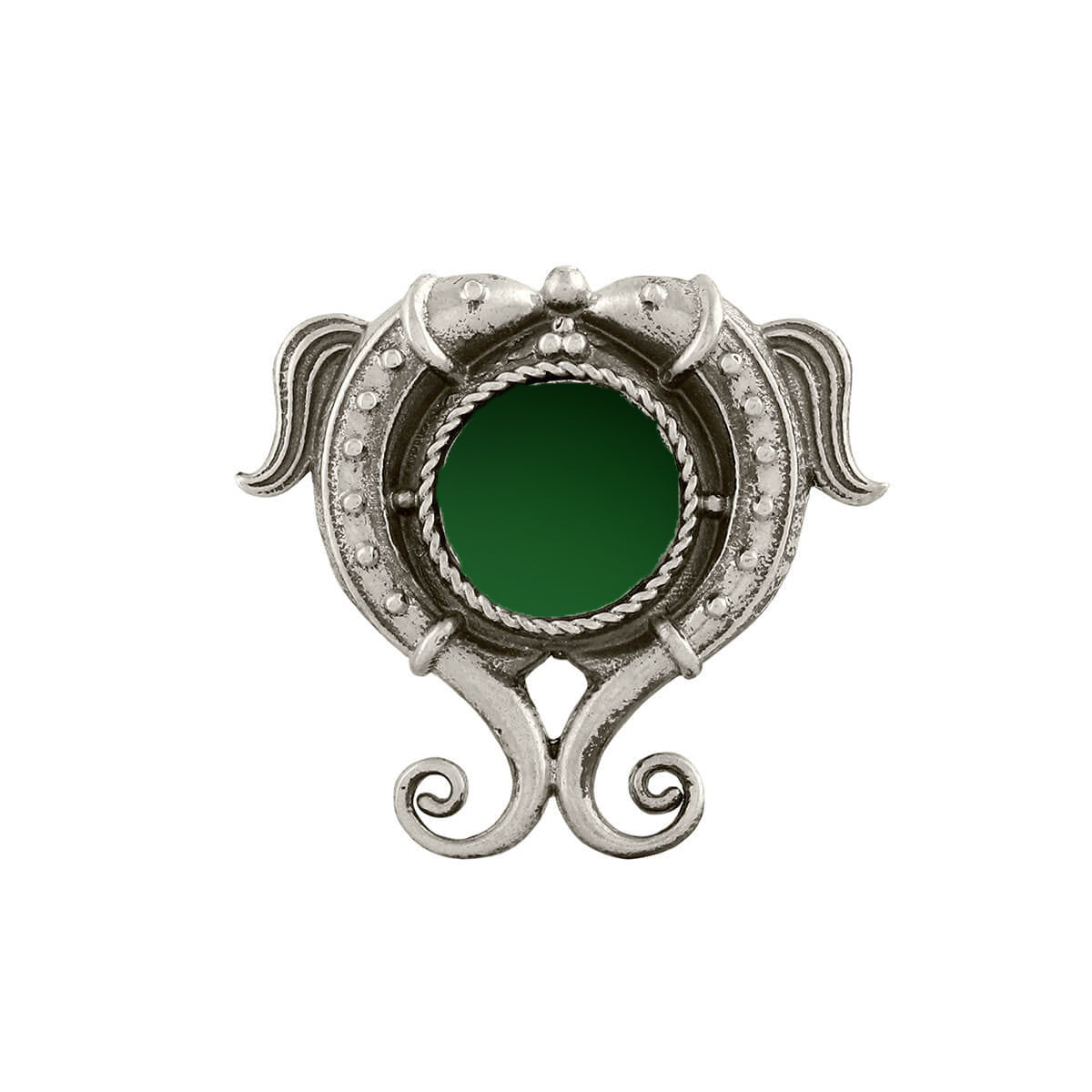 matsya silver finger ring by moha