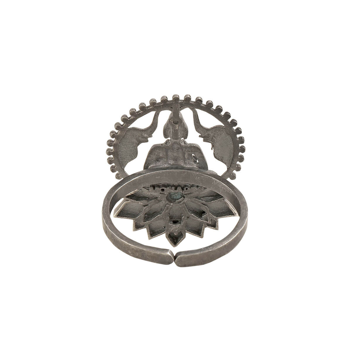 padma lakshmi silver finger ring by moha