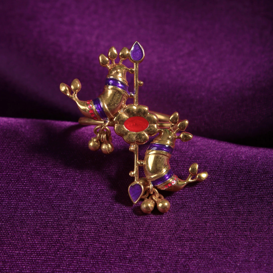 pakhi silver finger ring by moha