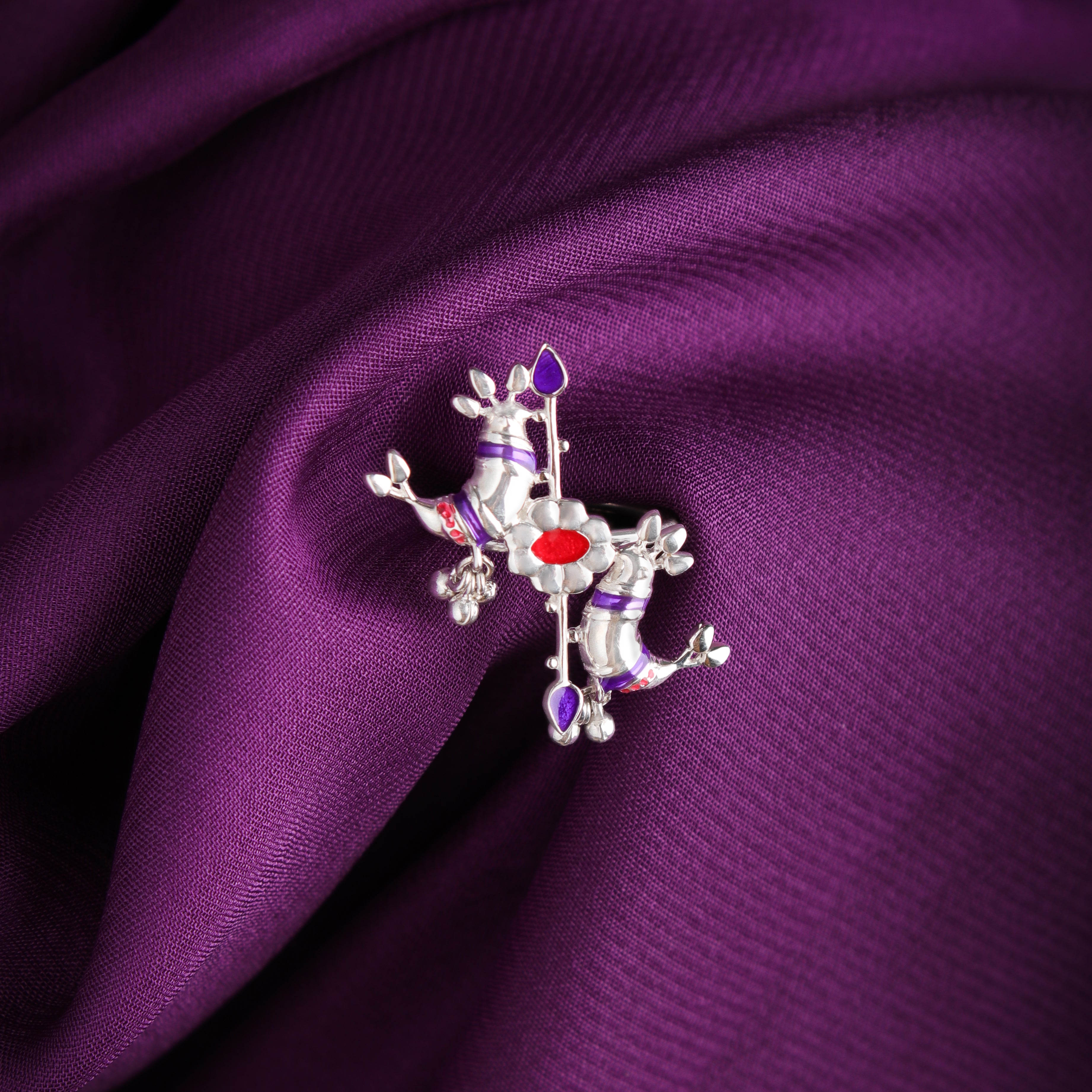 pakhi silver finger ring by moha