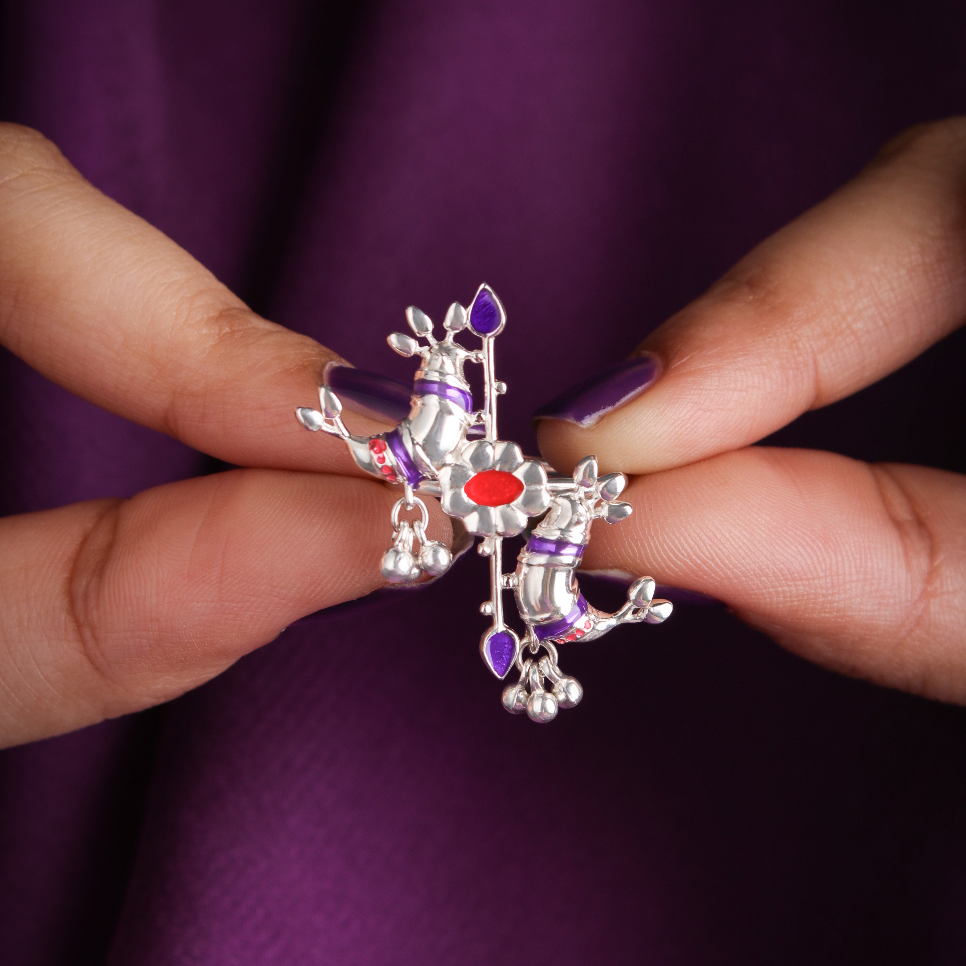 pakhi silver finger ring by moha