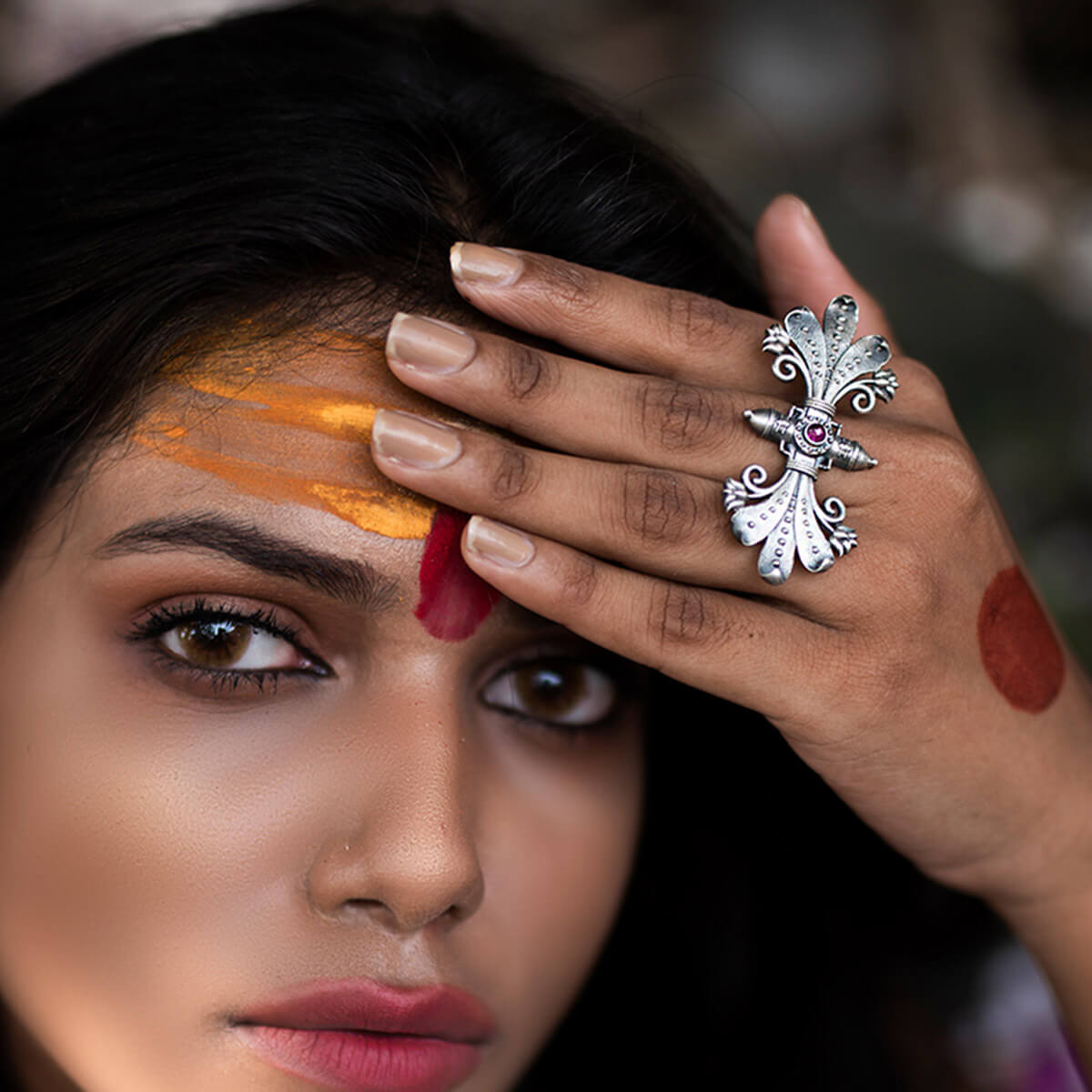 pinakin silver finger ring by moha
