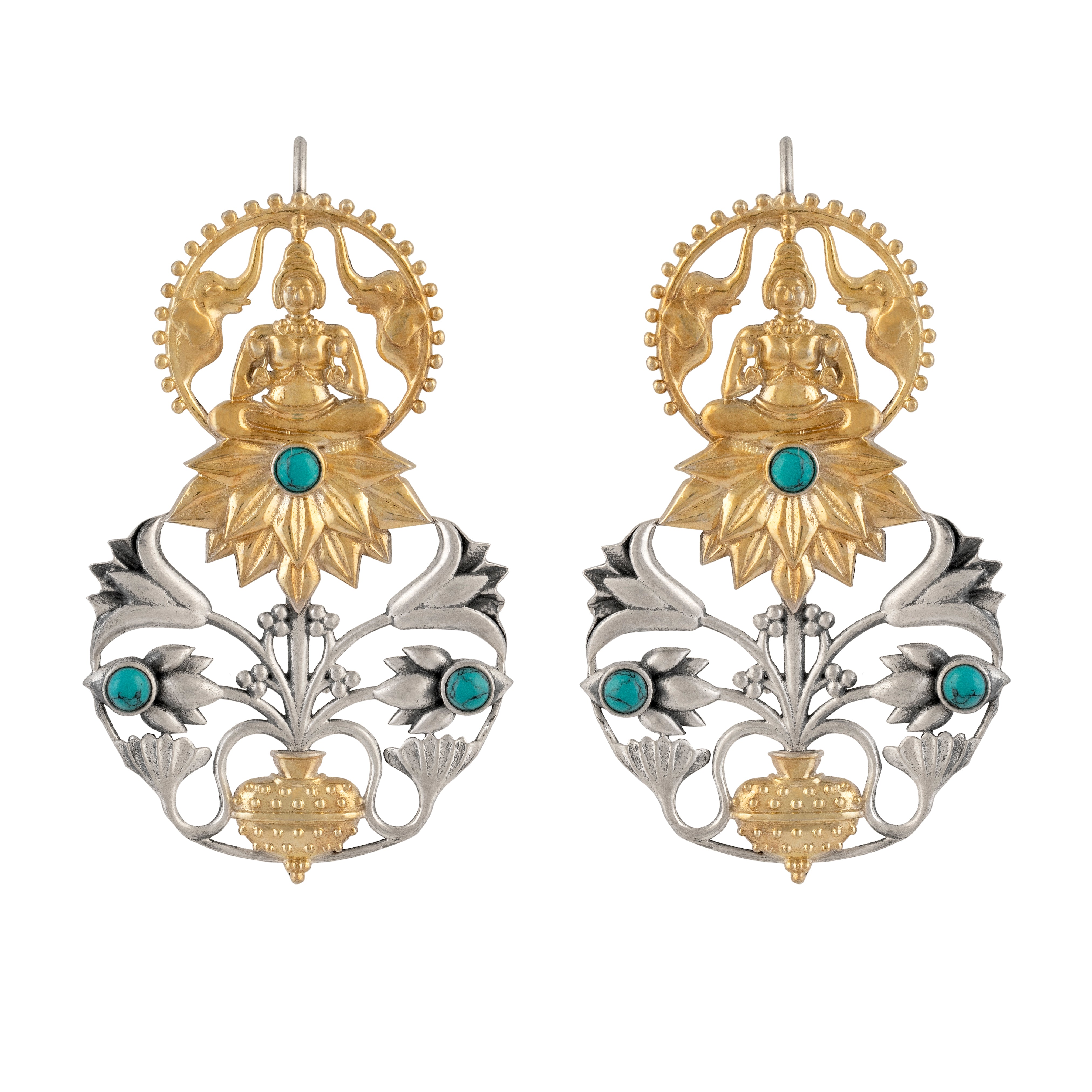 pruthvi silver earrings by moha
