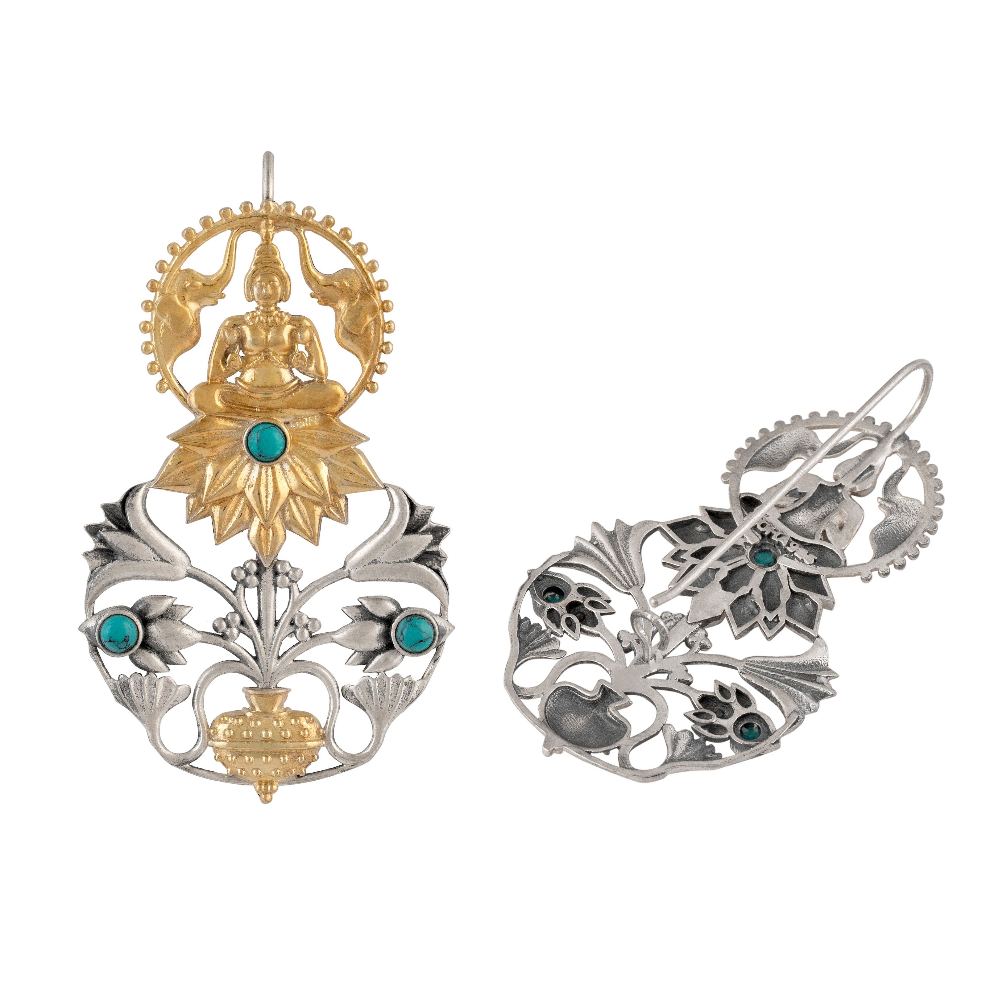 pruthvi silver earrings by moha