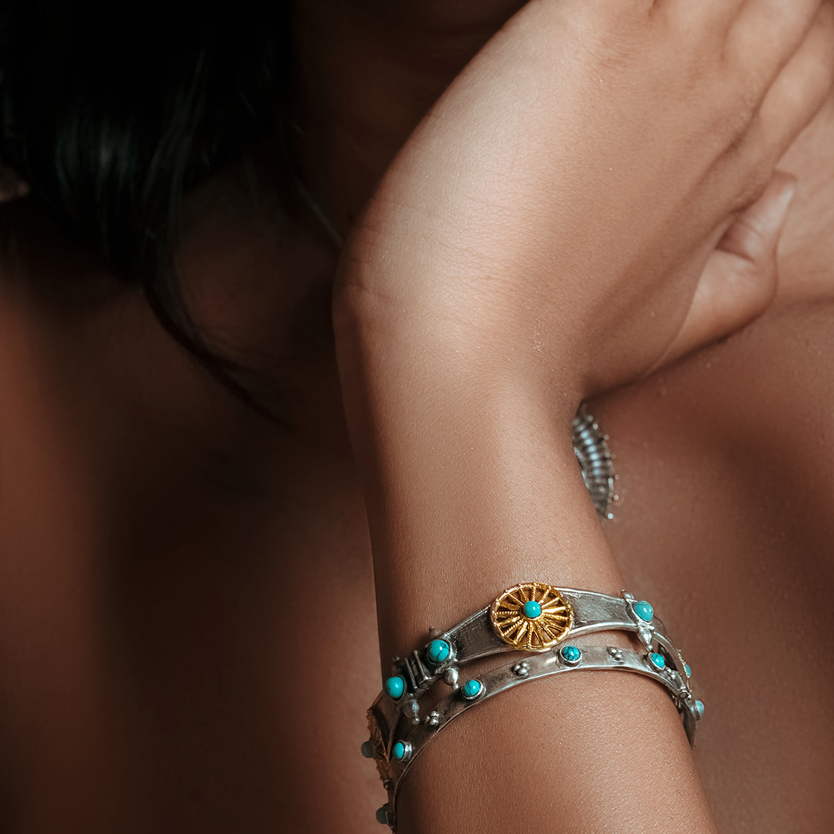 ratna valaya silver bangle by moha