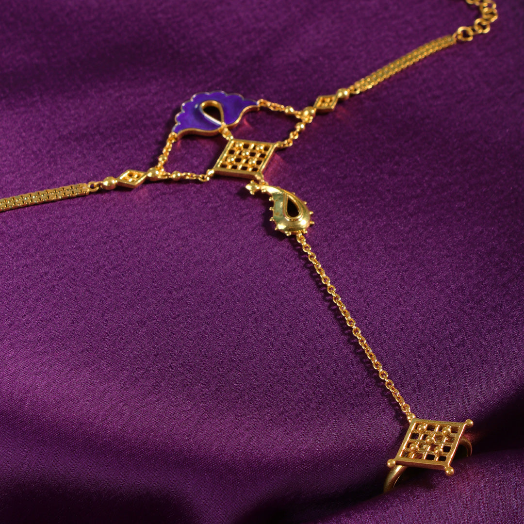 shasha silver hathphool by moha single piece