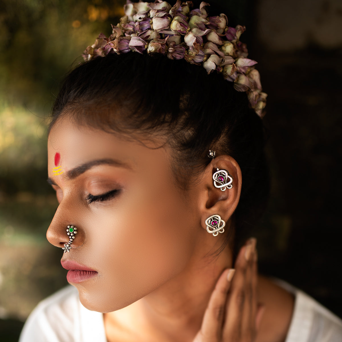 som silver bugadi pierced by moha