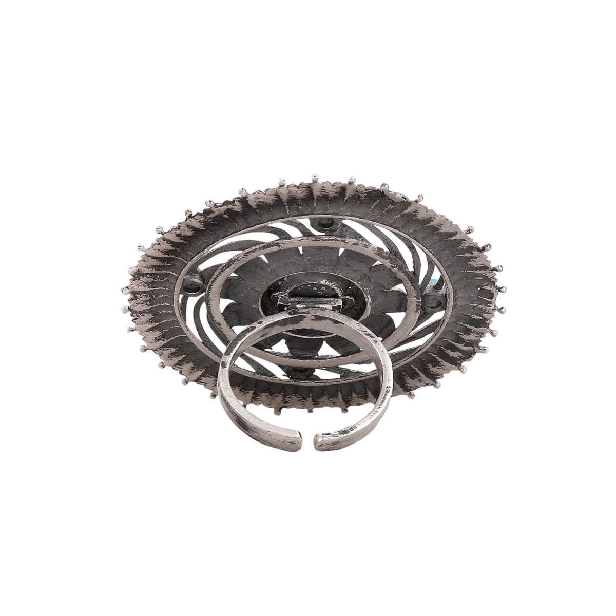 tejo valaya silver finger ring