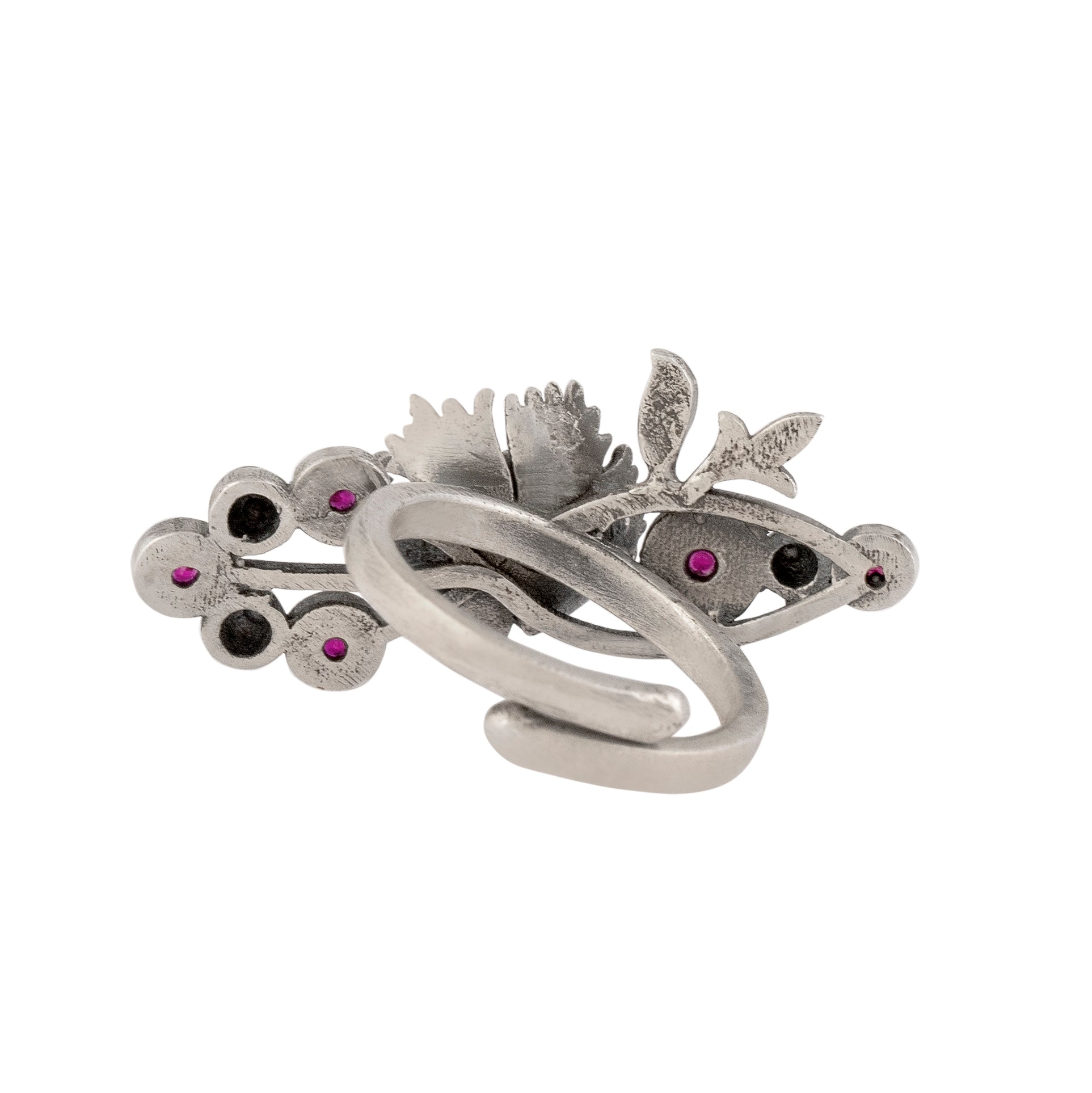 william morris compton silver finger ring by moha