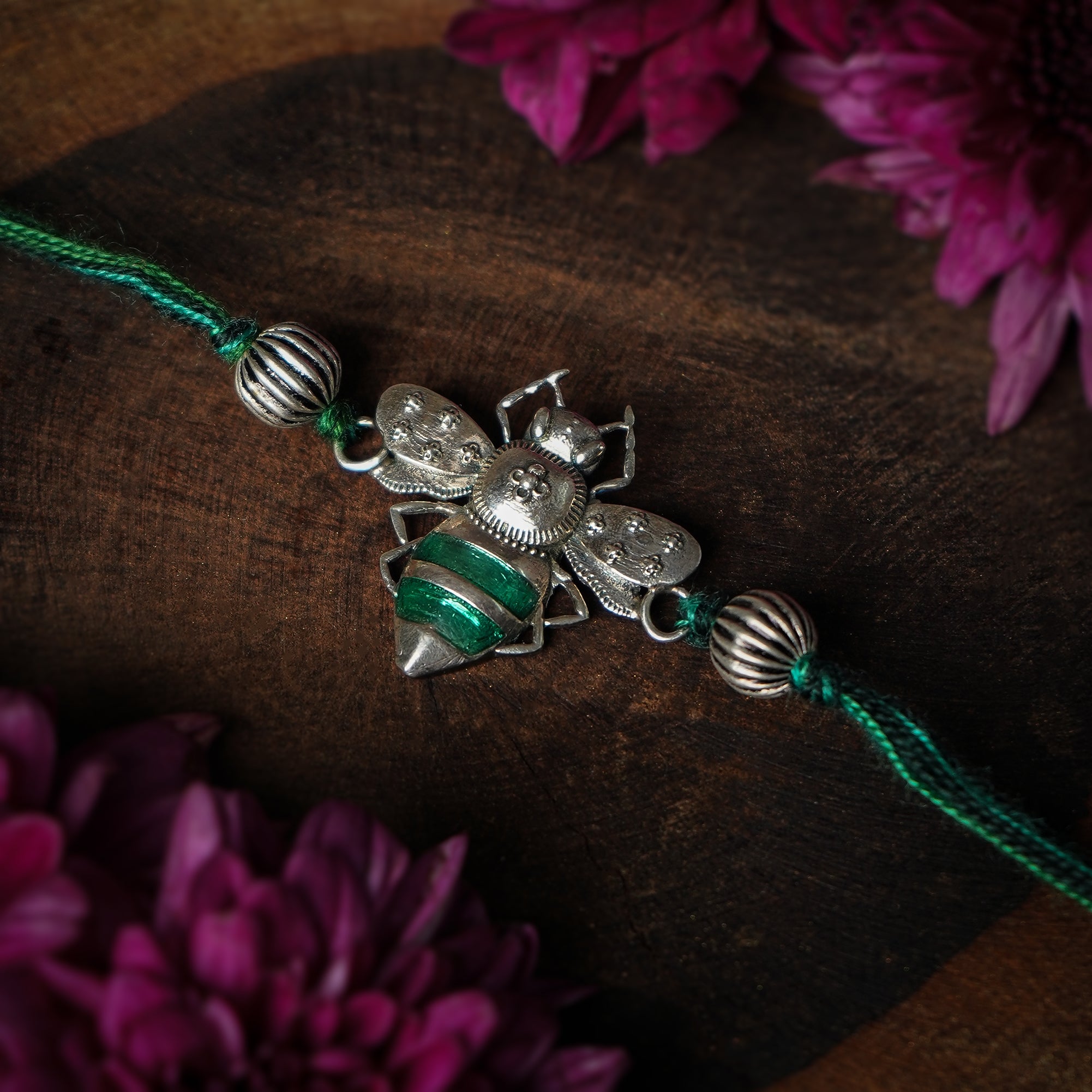 Madhu Silver Rakhi by Moha