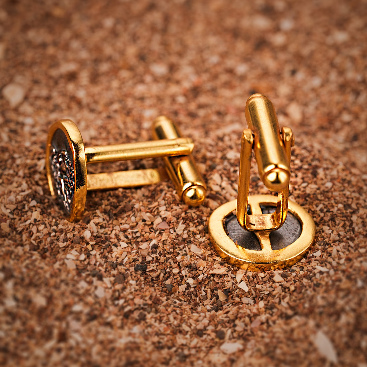 Zeus Silver Cufflinks by MOHA