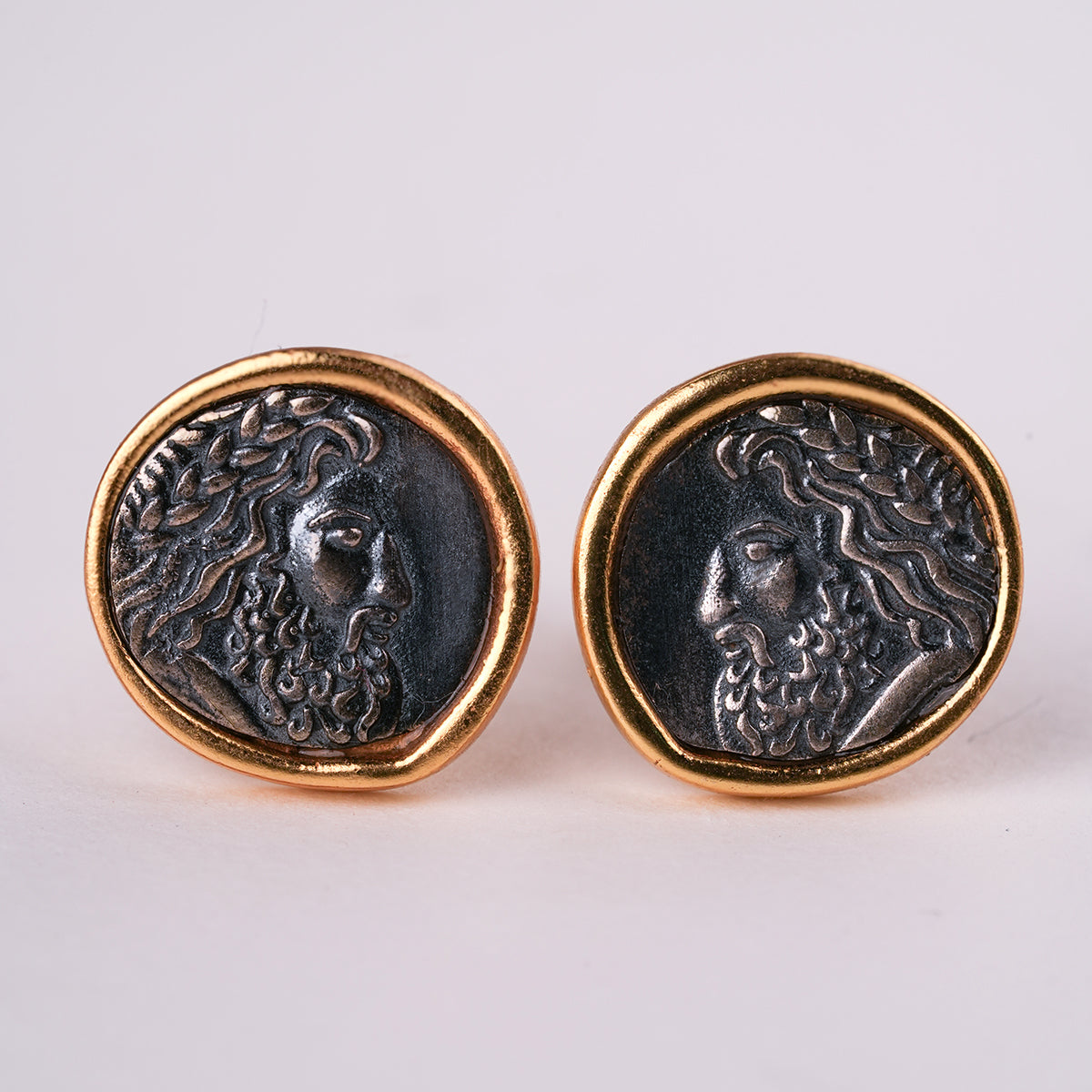 Zeus Silver Earrings by MOHA