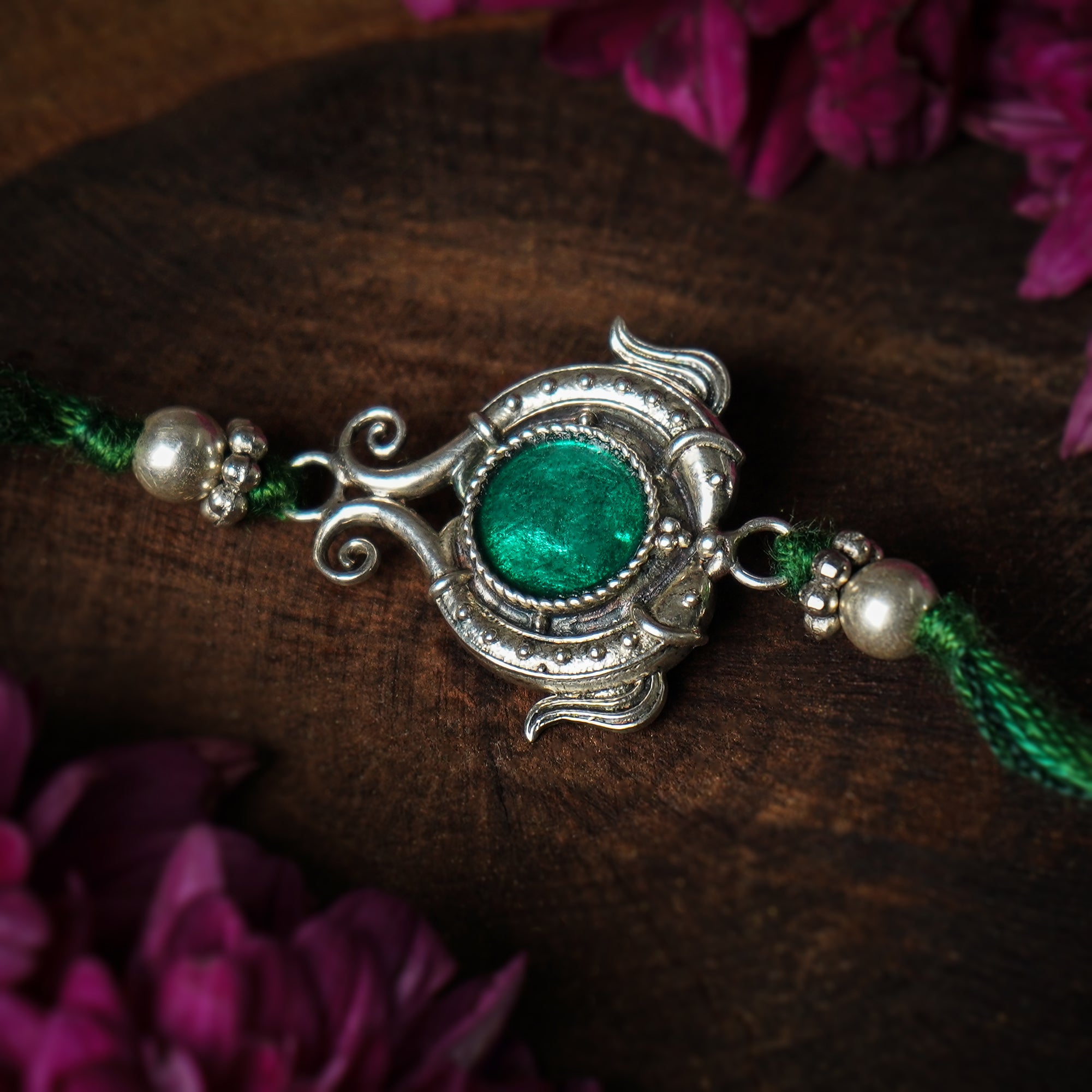 Matsya Silver Rakhi by Moha