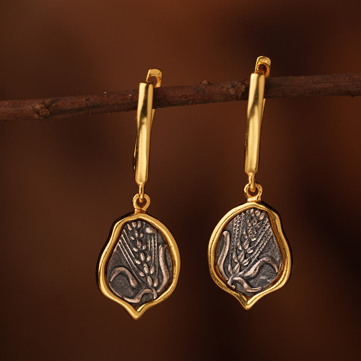 Dhaan Silver Earrings by MOHA