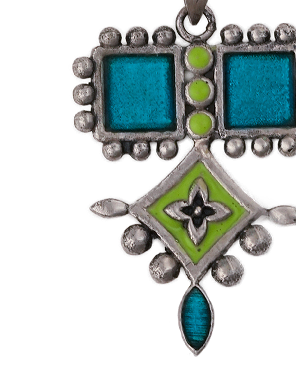 Aakriti Silver Pendant by MOHA (Only Pendant)