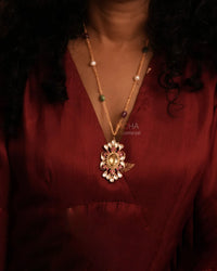 Aaranya Silver Necklace By MOHA
