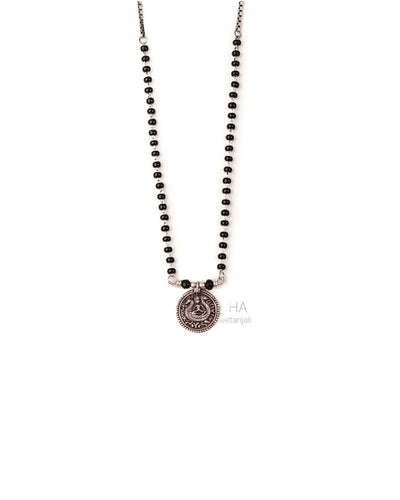 Aashmi Silver Mangalsutra by MOHA