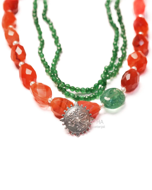 Agni Silver Necklace by Moha