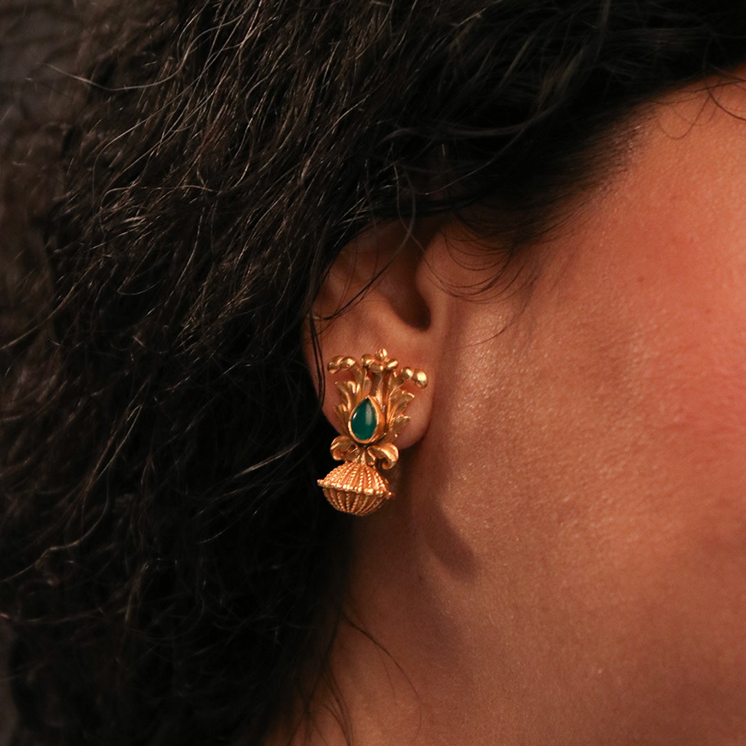 Anika Silver Earrings By MOHA