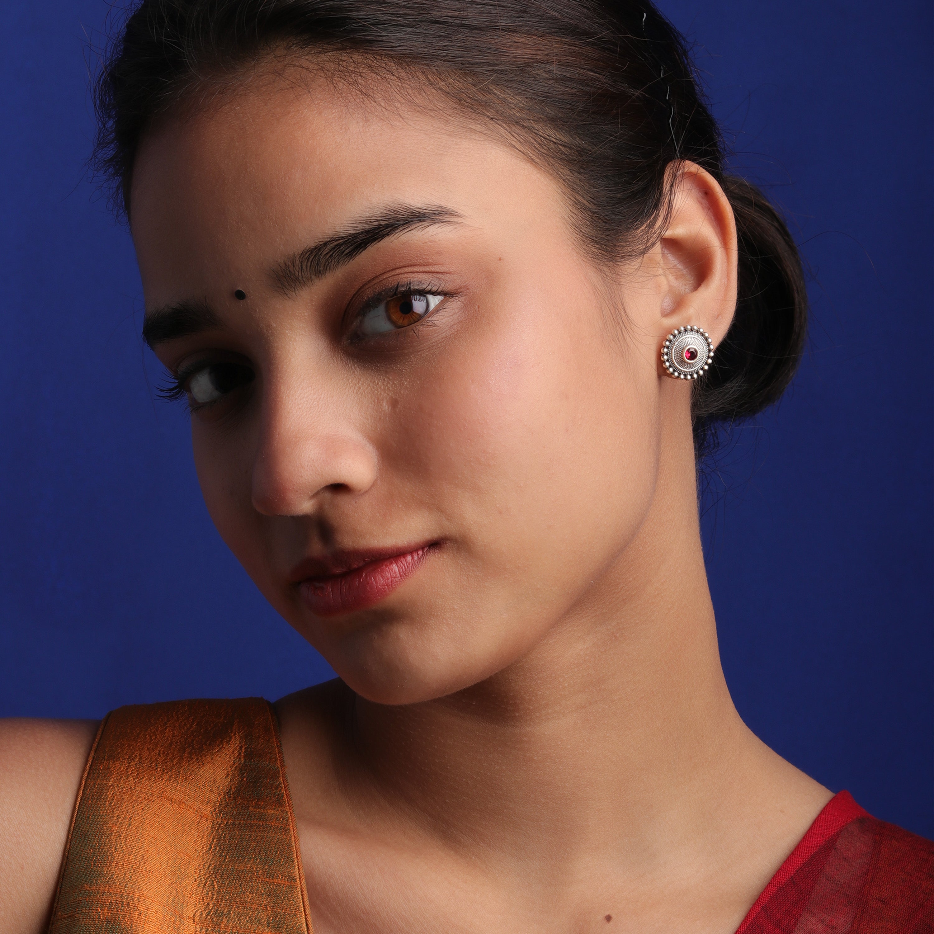 Abha Silver Earrings by MOHA