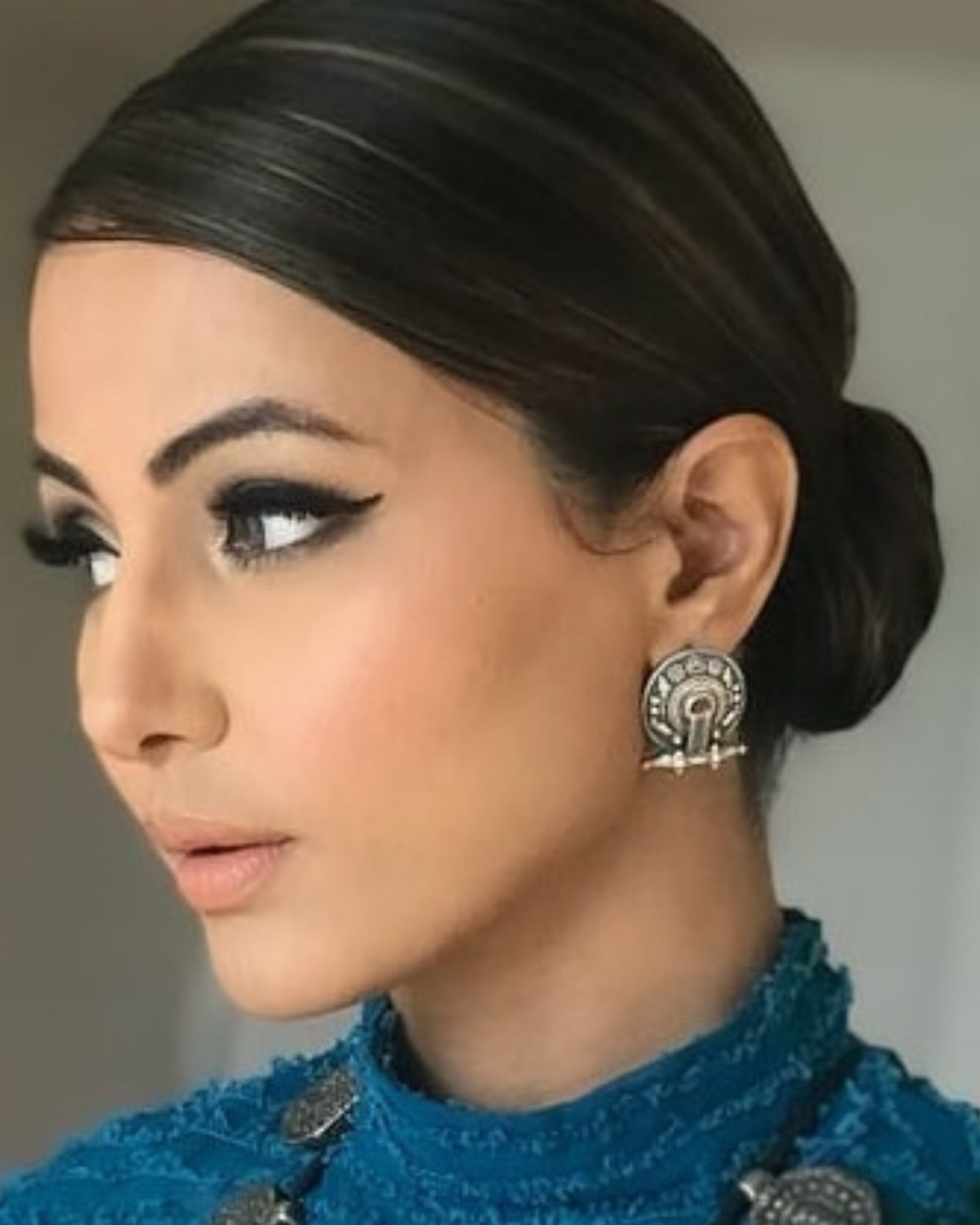 Akota Silver Stud Earrings