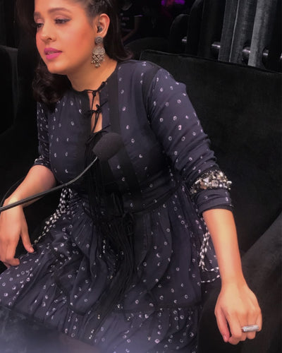 Granules In Joint Silver Finger Ring