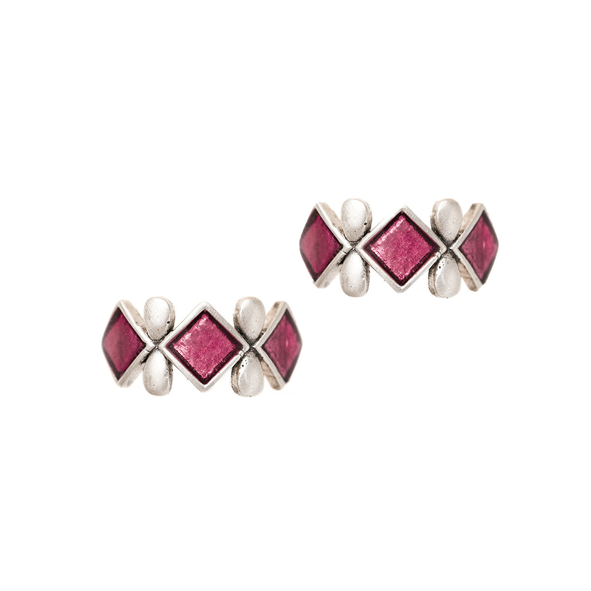 Jheel Silver Toe Rings by MOHA