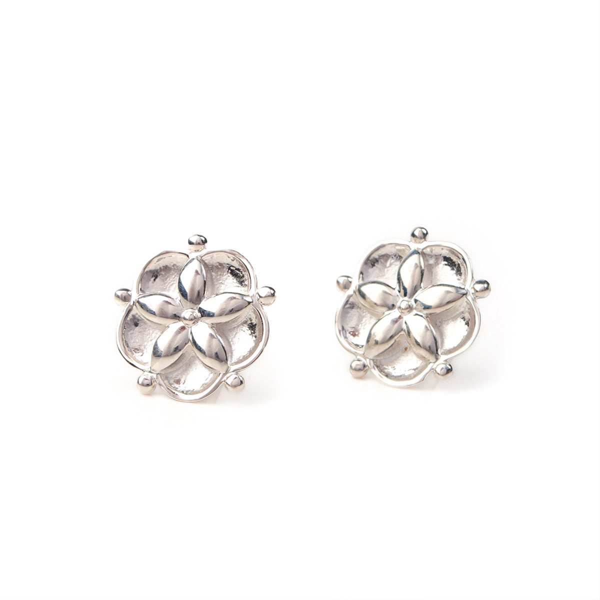 Nilaya Silver Earrings by MOHA