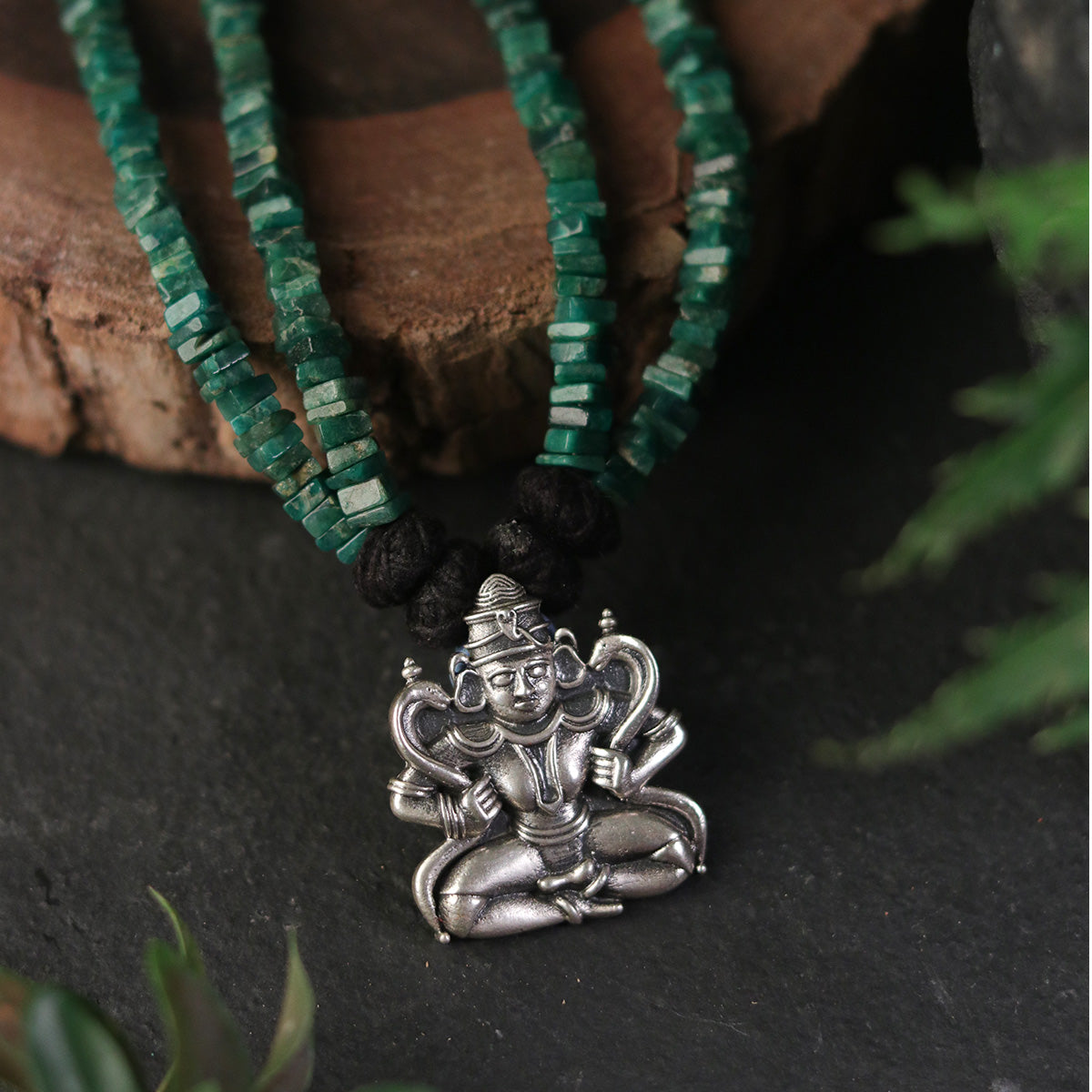 Brahmini Maya Silver Necklace By Moha