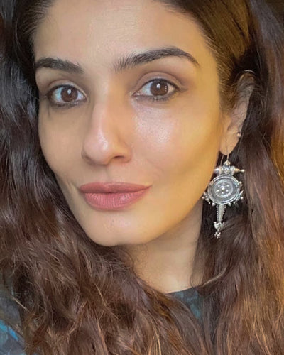 Hingora Silver Earrings - Big