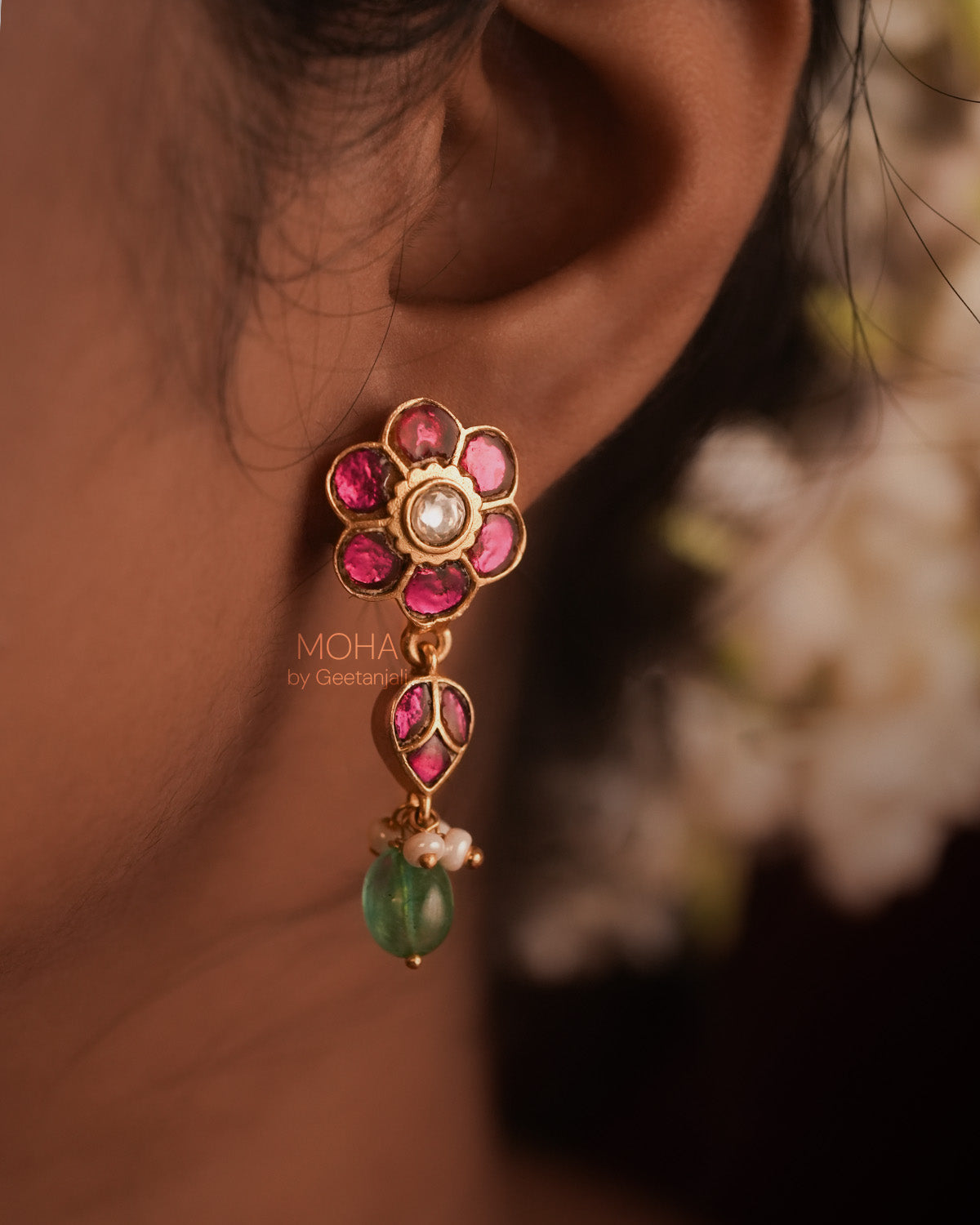 Avaya Silver Earrings by MOHA