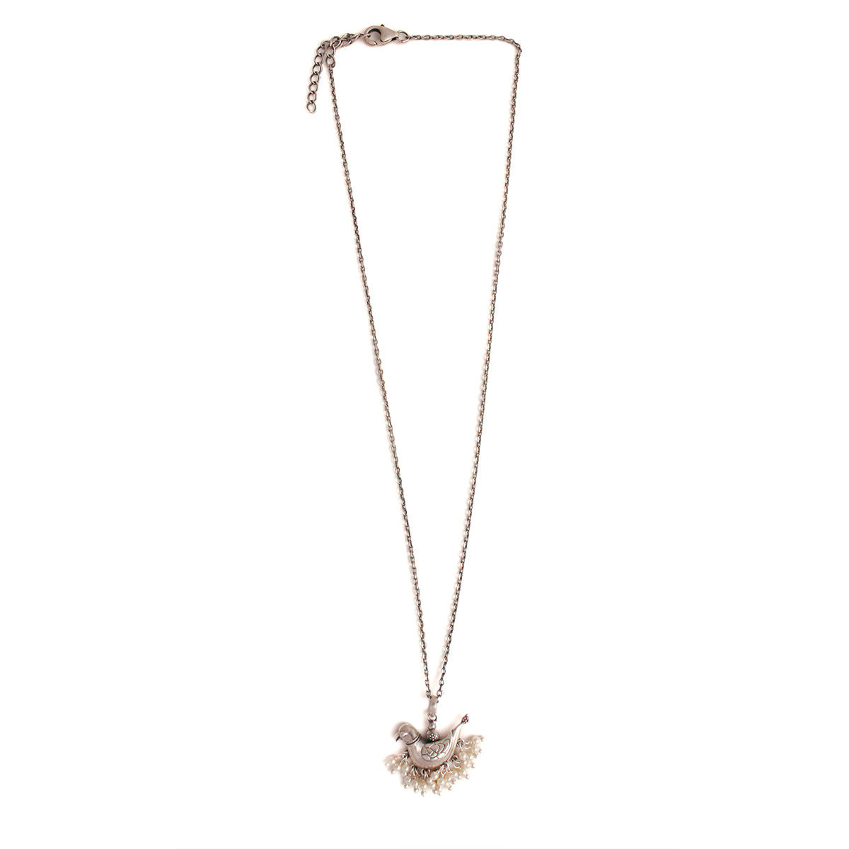 baby sarika silver chain pendant by moha