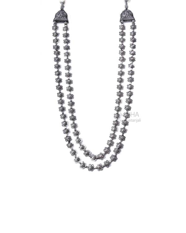 Bakuli Haar Silver [ Double Layered ] By Moha