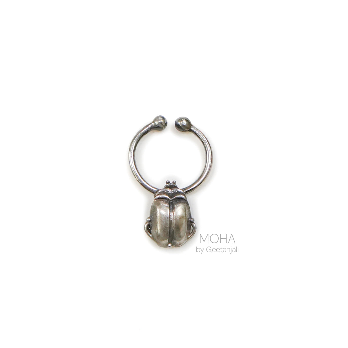 Beetle Silver Septum by MOHA