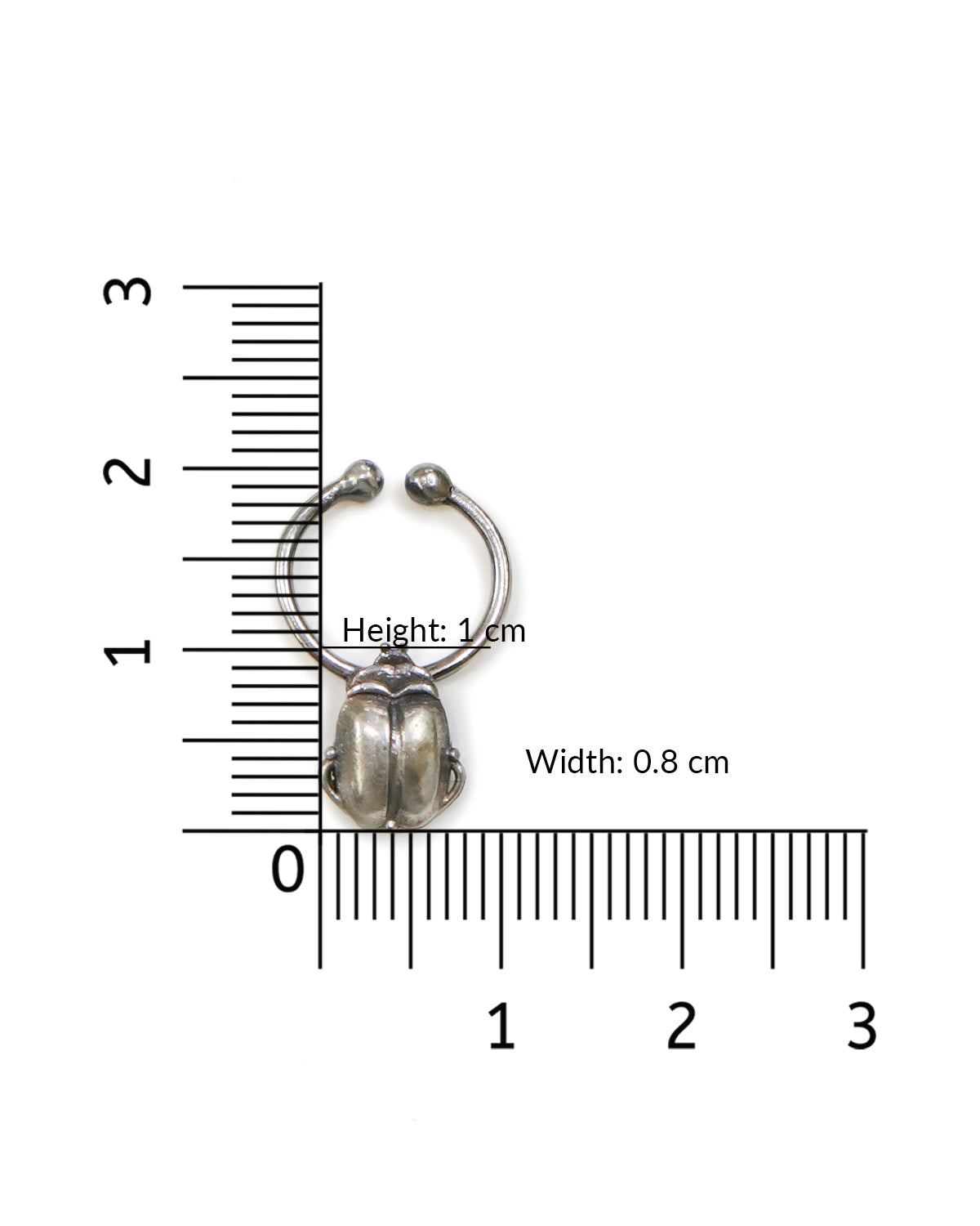 Beetle Silver Septum by MOHA