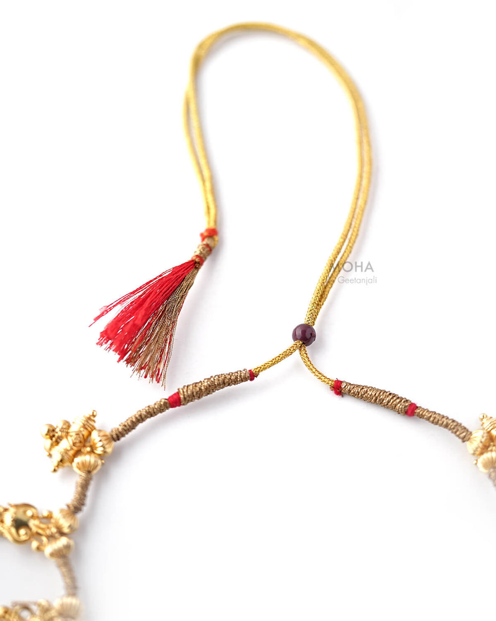 Bhavani Saaj Necklace by MOHA (Gold Plated)