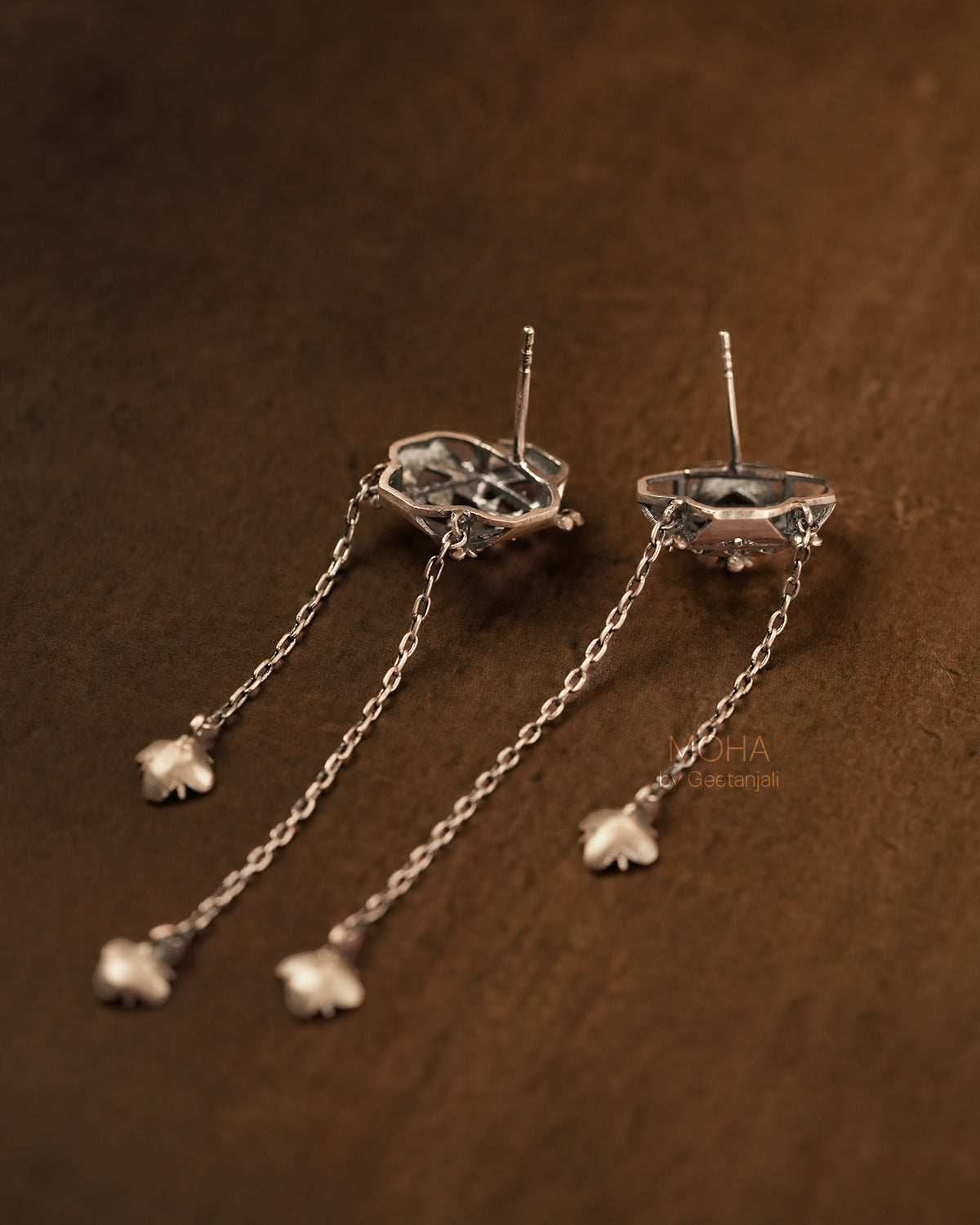 Bijani Silver Earrings by MOHA