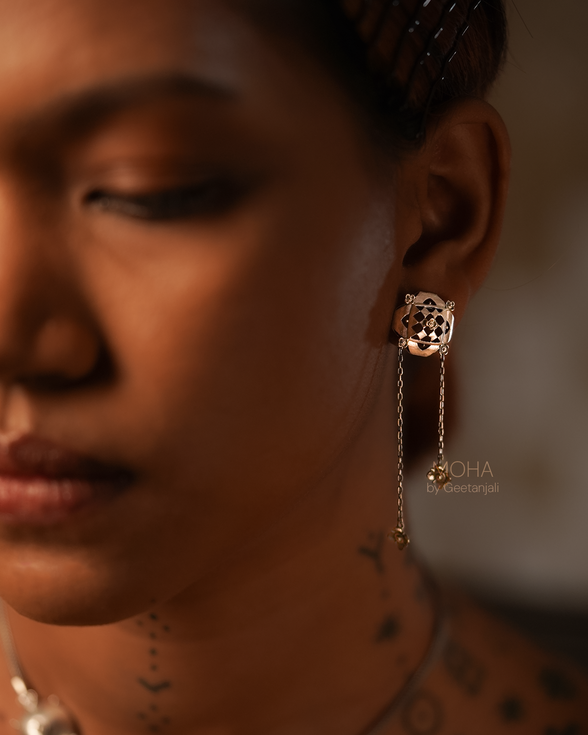 Tanu Silver Earrings by MOHA