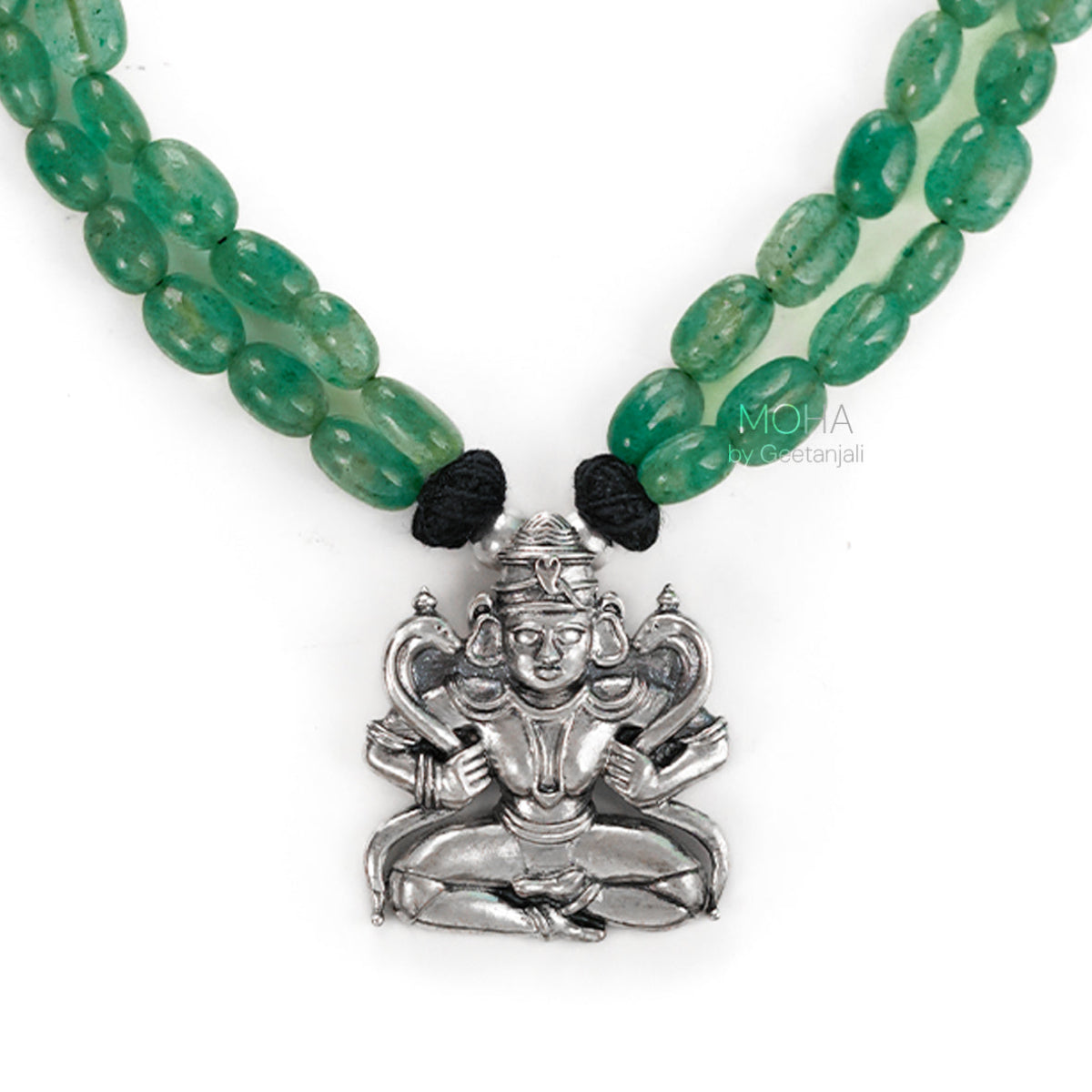 Brahmini Maya Silver Necklace By Moha