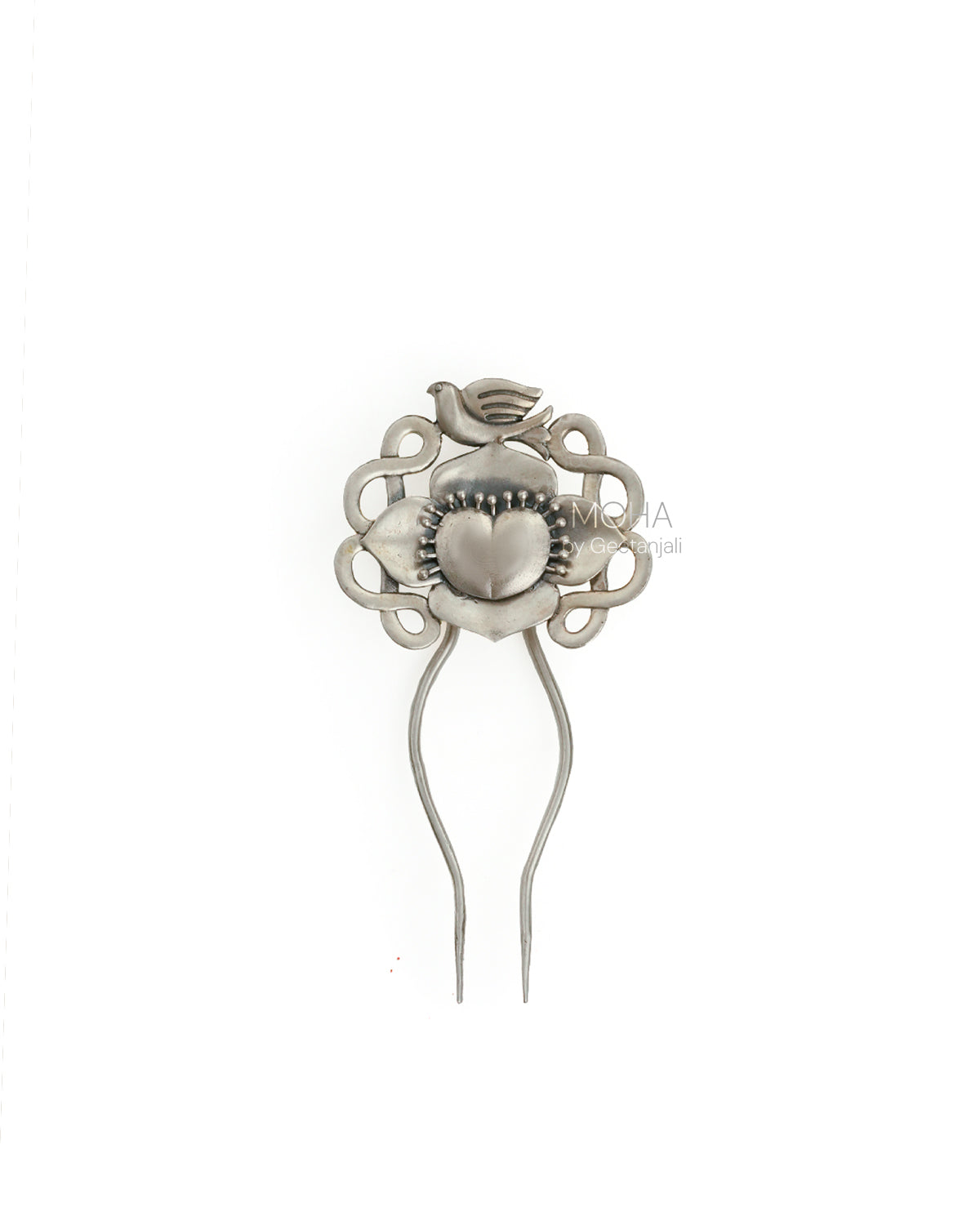 Bulbul Silver Hairpin by MOHA
