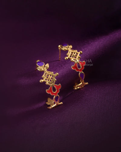 Buti Hoop Silver Earrings By Moha