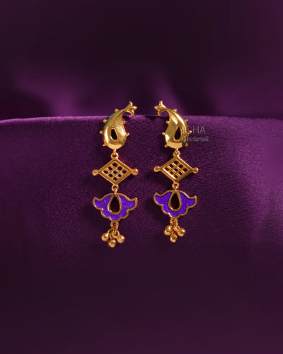 Buti Swing Silver Earrings By Moha