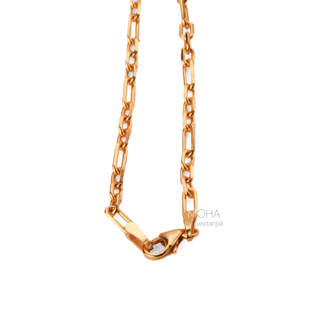 Celestial Duo Silver Pendant with Chain by MOHA