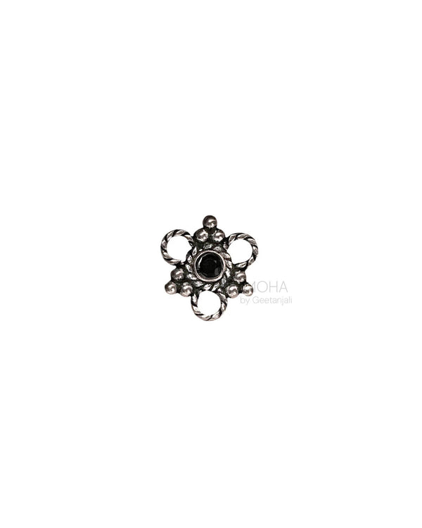 Chakor Silver Nosepin by MOHA
