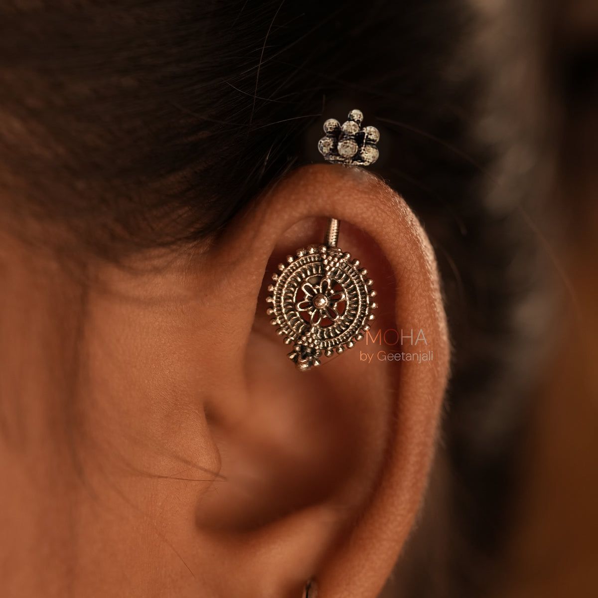 Chakra Silver Bugadi, Pierced by MOHA